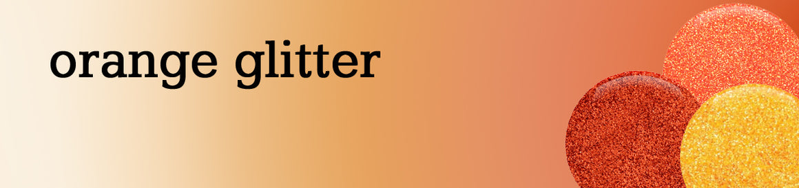 Orange Glitter