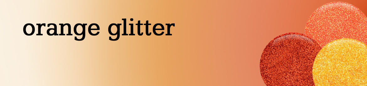 Orange Glitter