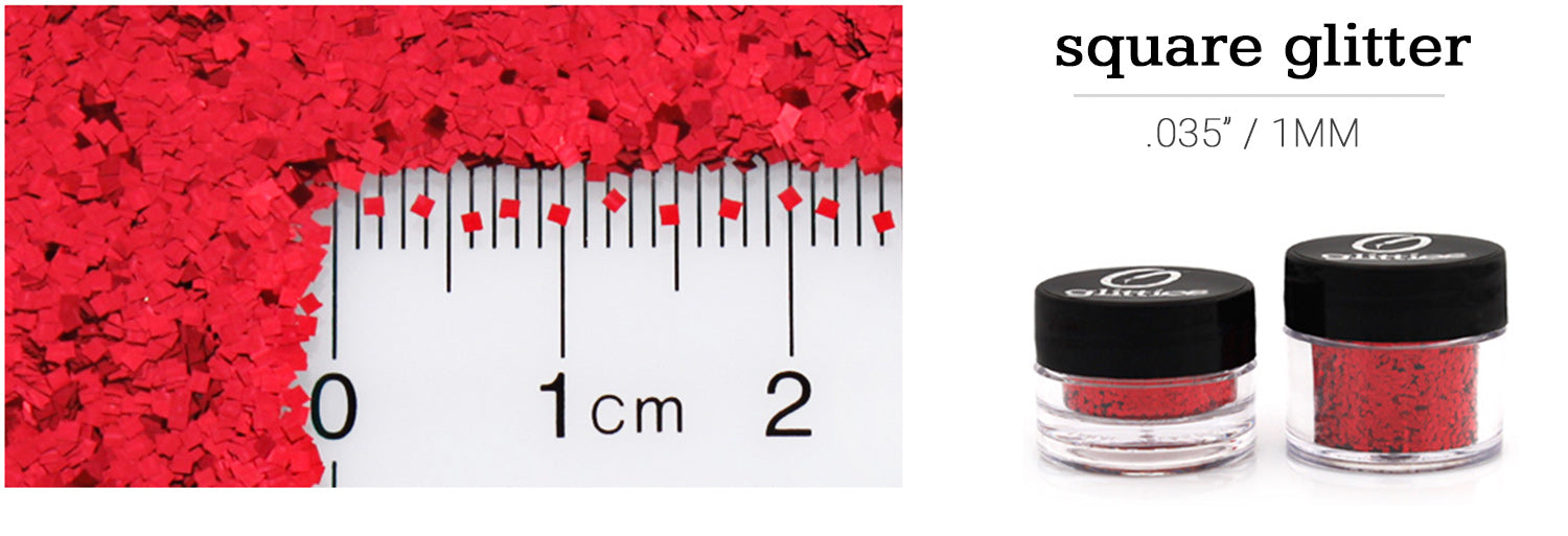 Square Glitter .035" / 1 MM