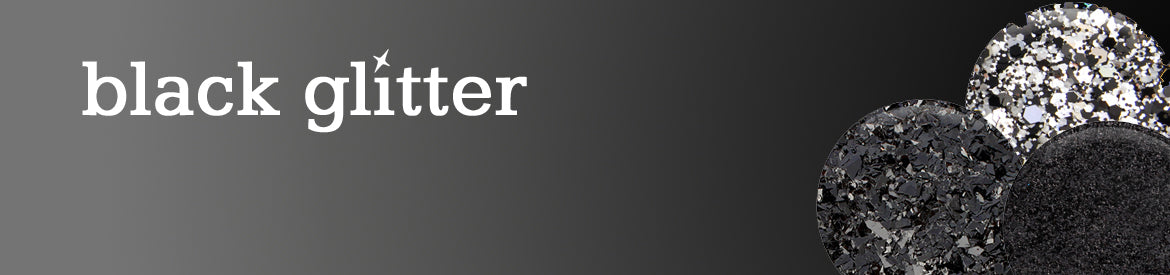 Black Glitter