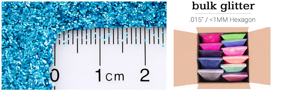 .015" < 1MM Hexagon - Bulk