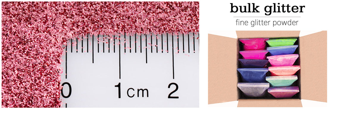 Fine Glitter Powder - Bulk