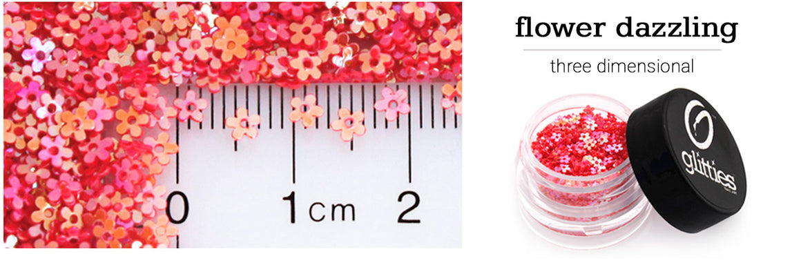 3MM Flower Glitter