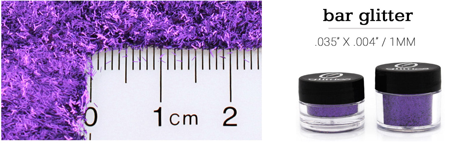 Bar Glitter .035" / 1MM