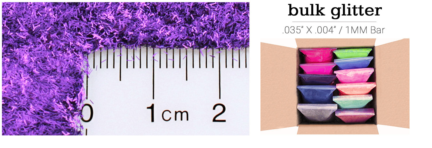 Bar Glitter 1mm .035"