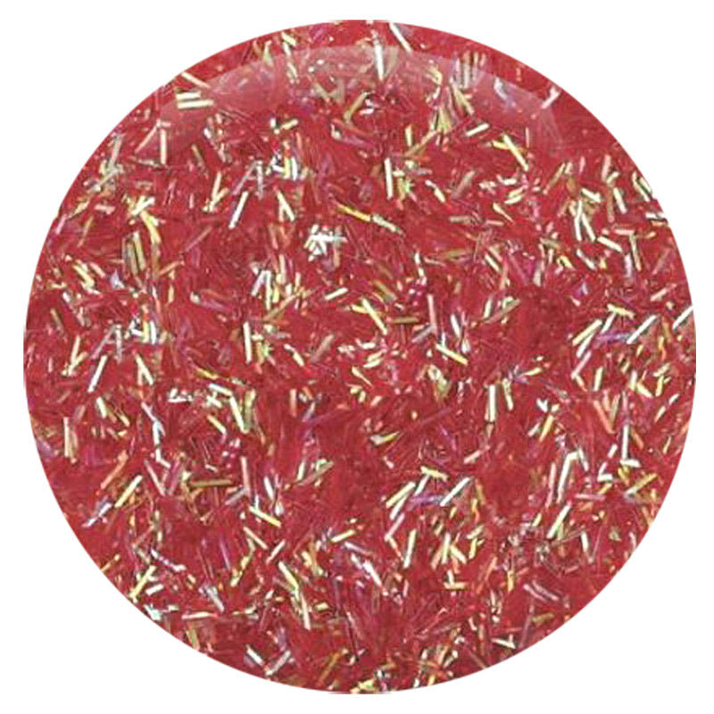 Iridescent Red Flitter .062"
