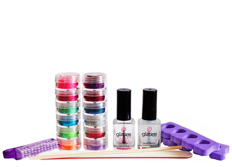Glitter Toes Kit – Most Popular Colors