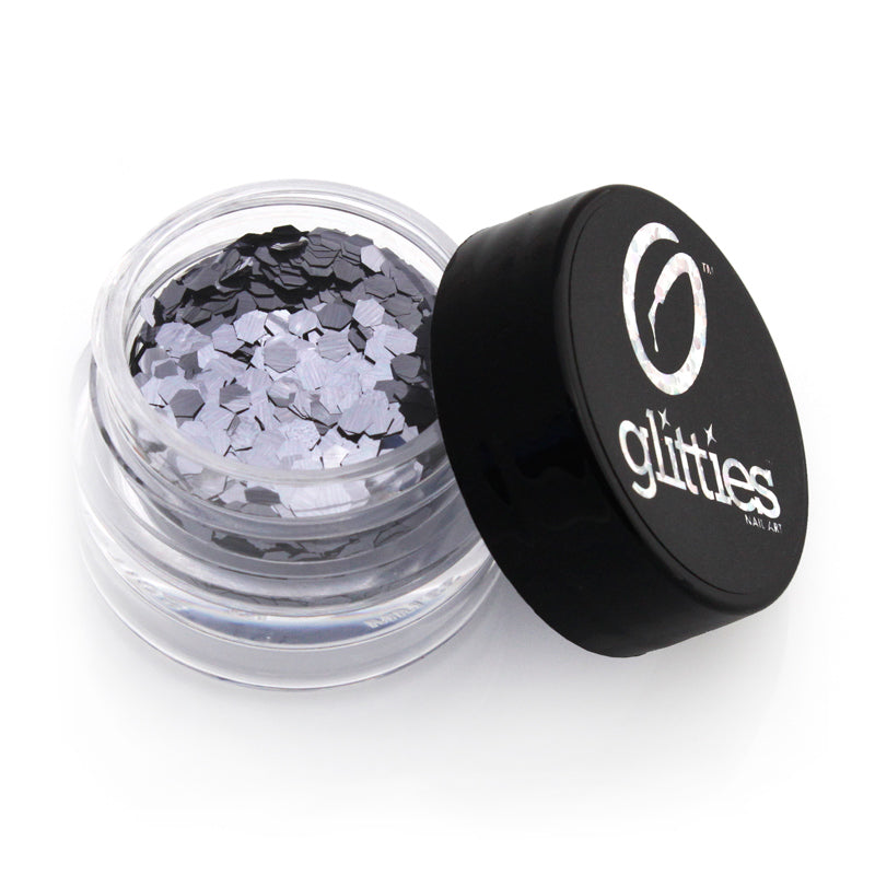 Gunmetal Hexagon .094"