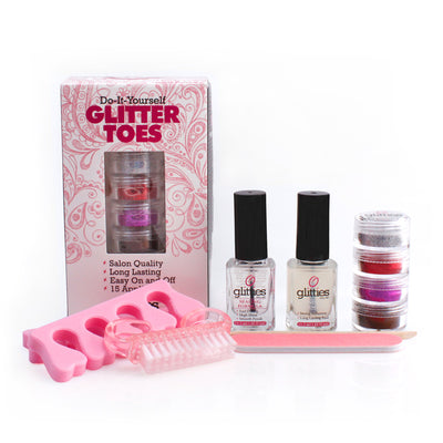 Glamour Glitter Toes Kit