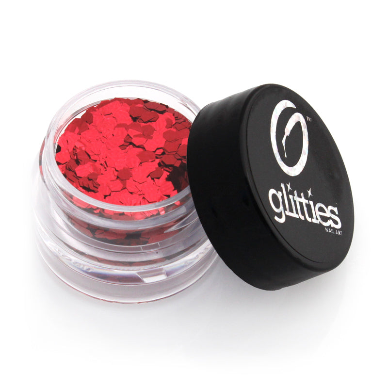 Ruby Red Hexagon .094"