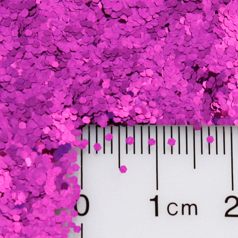 Fuchsia Hexagon .040"