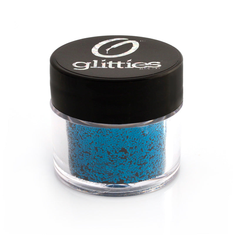 Blue Teal Hexagon .015"