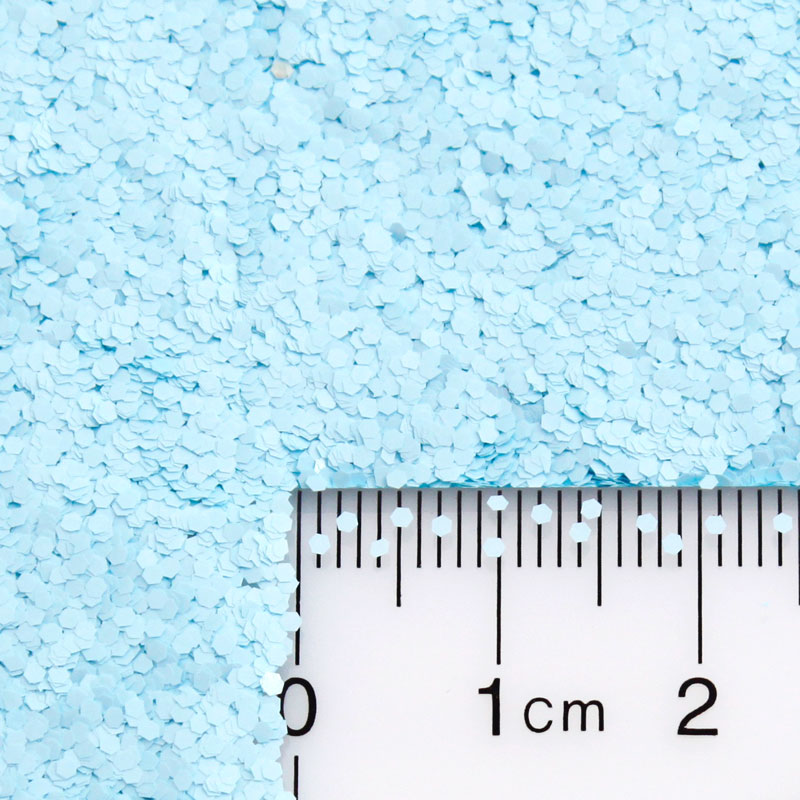 *NEW* Baby Blue Hexagon .040"