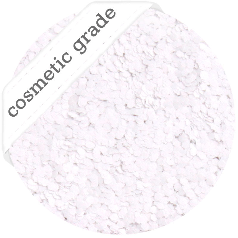 *NEW* Brilliant White Hexagon .040"