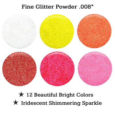 Bright Iridescent Powder Kit (12PK)