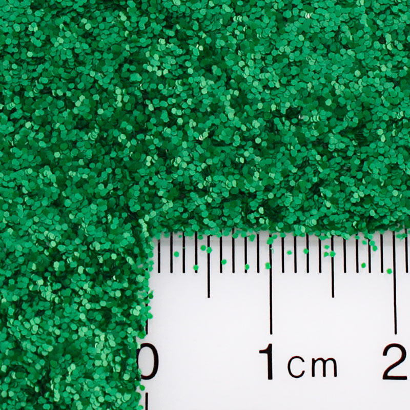 Emerald Pearl Matte Hexagon .015" – Bulk