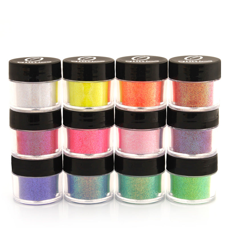 Bright Iridescent Powder Kit (12PK)