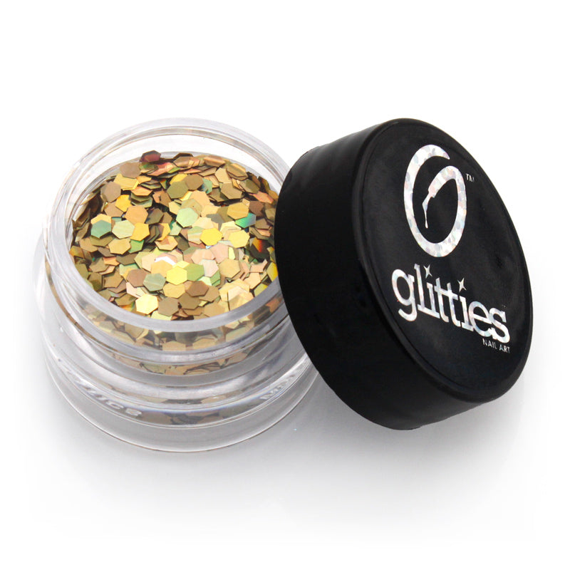 Gold Jewel Hexagon .094"