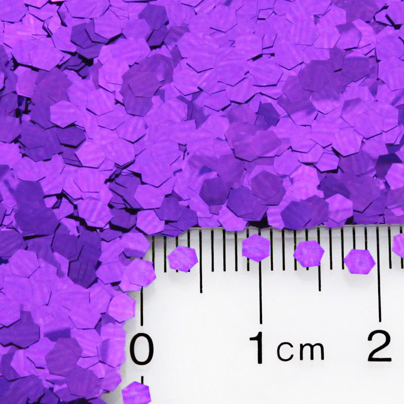 Plum Hexagon .094" – Bulk