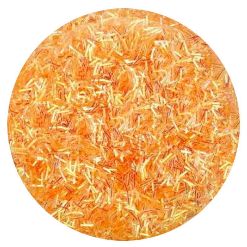 Iridescent Orange Flitter .062"