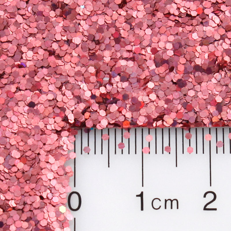 Pink Salmon Jewel Hexagon .040"