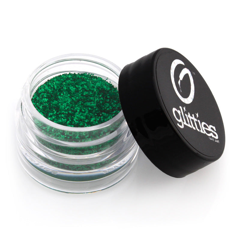 Emerald Pearl Matte Hexagon .015"