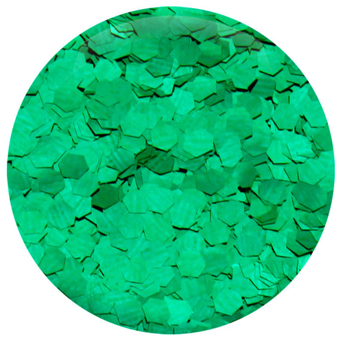 Emerald Green Hexagon .094" – Bulk