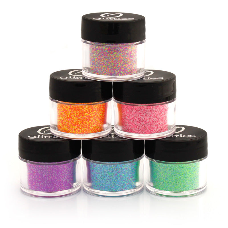Custom Mix Neon Glitter Powder Kit