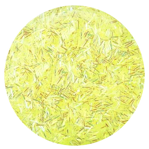 Iridescent Yellow Flitter .062"