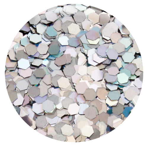 Silver Jewel Hexagon .094" – Bulk