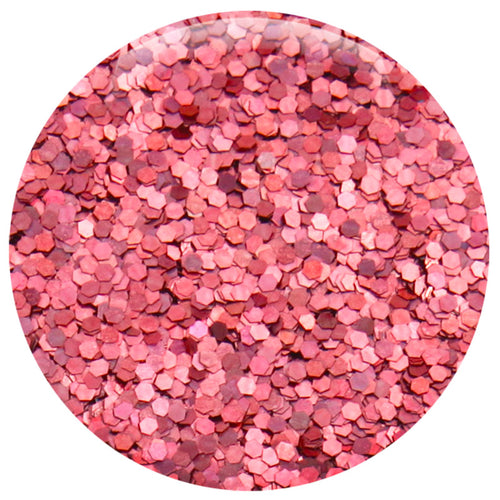 Pink Salmon Jewel Hexagon .040" – Bulk