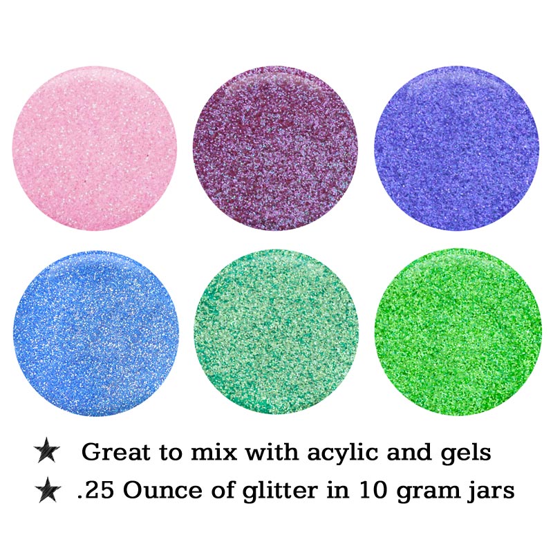 Bright Iridescent Powder Kit (12PK)