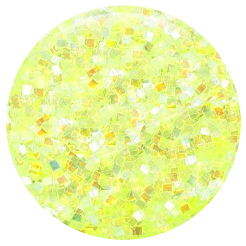 Iridescent Bright Yellow Square .035"