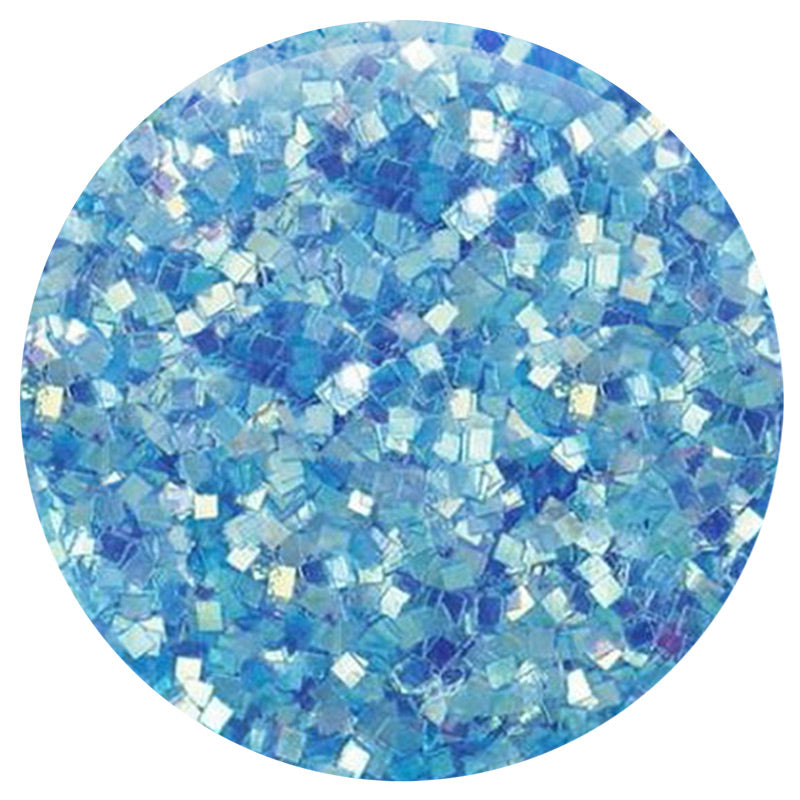 Iridescent Blue Square .035"