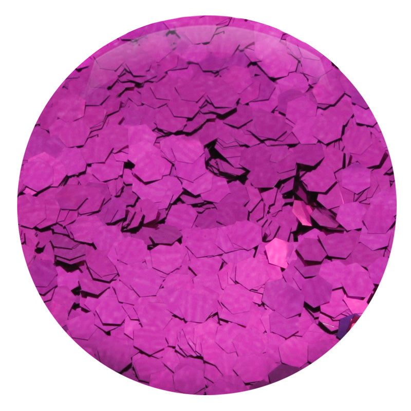 Fuchsia Hexagon .094" – Bulk