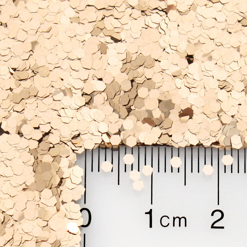 *NEW* Sparkling Champagne Hexagon .062"