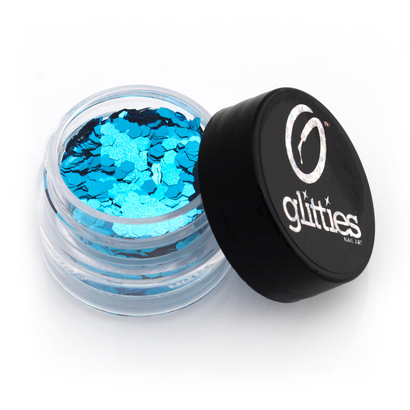 Ocean Blue Hexagon .094"